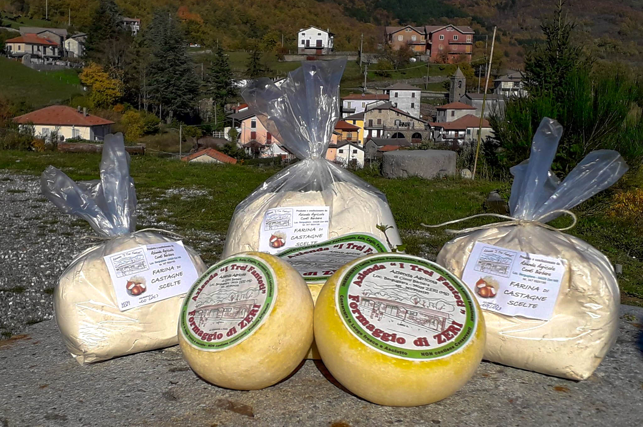 Pasta fresca DA CRISTINA- formaggi trei fantoti zeri