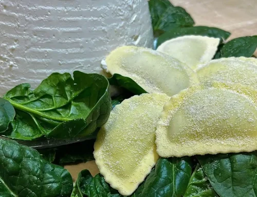 Ravioli ricotta e spinaci