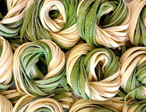 Tagliatelle paglia e fieno
